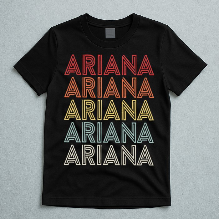 Ariana Name Ariana Retro T-Shirt