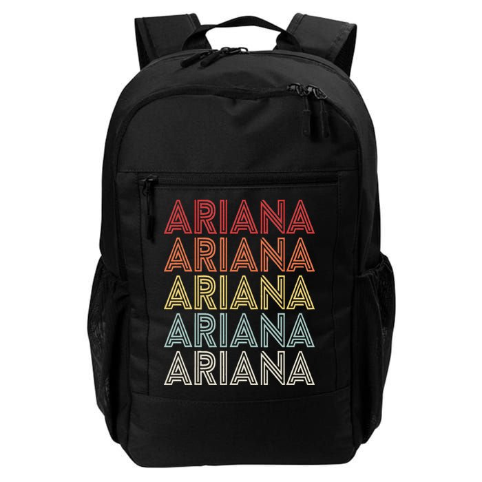 Ariana Name Ariana Retro Backpack