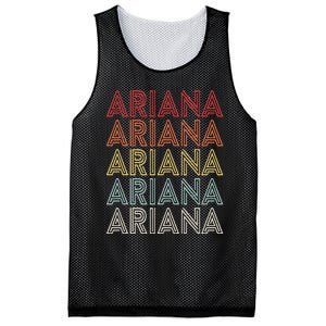 Ariana Name Ariana Retro Mesh Reversible Basketball Jersey Tank