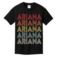 Ariana Name Ariana Retro Kids T-Shirt