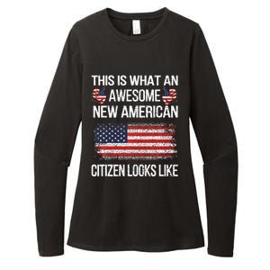 Awesome New American Flag Us Citizenship Usa Us Citizen Womens CVC Long Sleeve Shirt