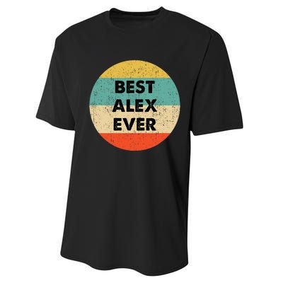 Alex Name Performance Sprint T-Shirt