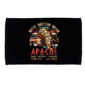 Apache Native American Indian Pride Indigenous Tribe Gift Microfiber Hand Towel