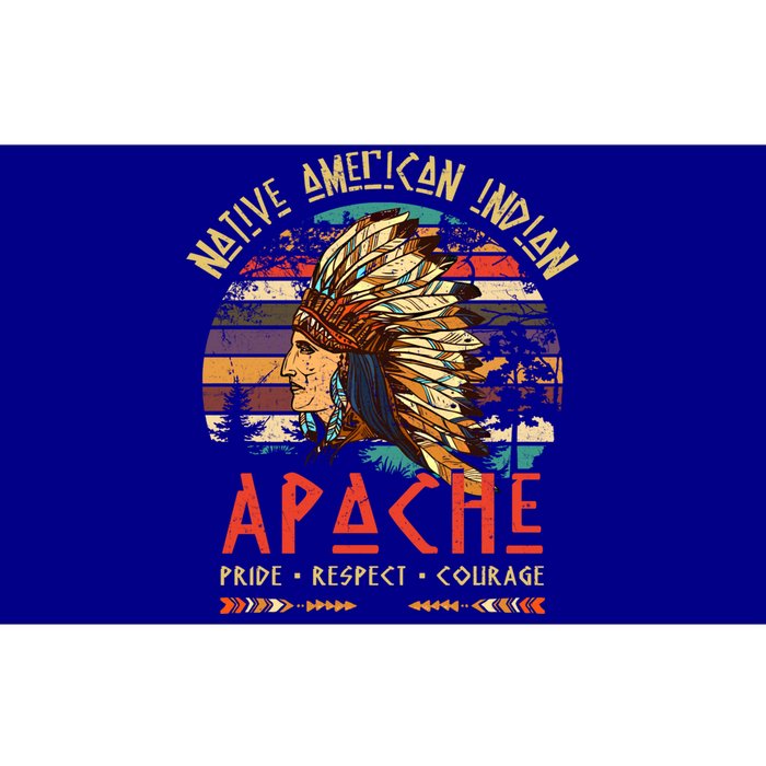 Apache Native American Indian Pride Indigenous Tribe Gift Bumper Sticker