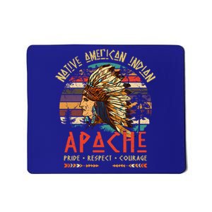 Apache Native American Indian Pride Indigenous Tribe Gift Mousepad