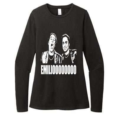 A Night At The Roxbury Movie SNL Emilioooooo Funny Womens CVC Long Sleeve Shirt