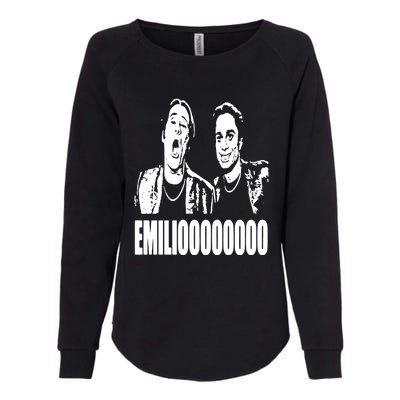 A Night At The Roxbury Movie SNL Emilioooooo Funny Womens California Wash Sweatshirt