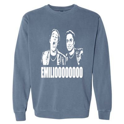 A Night At The Roxbury Movie SNL Emilioooooo Funny Garment-Dyed Sweatshirt