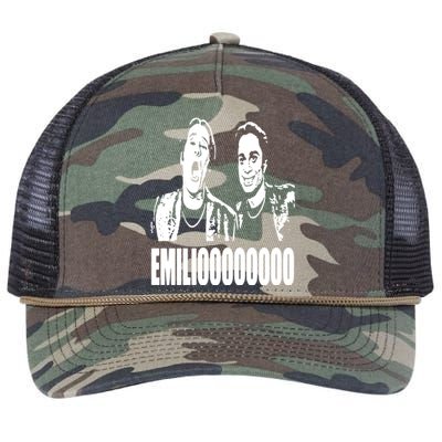 A Night At The Roxbury Movie SNL Emilioooooo Funny Retro Rope Trucker Hat Cap