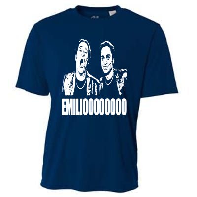 A Night At The Roxbury Movie SNL Emilioooooo Funny Cooling Performance Crew T-Shirt