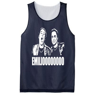 A Night At The Roxbury Movie SNL Emilioooooo Funny Mesh Reversible Basketball Jersey Tank