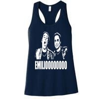 A Night At The Roxbury Movie SNL Emilioooooo Funny Women's Racerback Tank