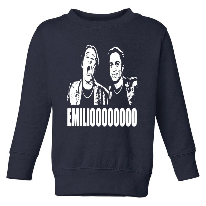 A Night At The Roxbury Movie SNL Emilioooooo Funny Toddler Sweatshirt