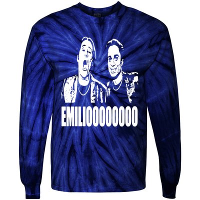 A Night At The Roxbury Movie SNL Emilioooooo Funny Tie-Dye Long Sleeve Shirt