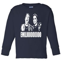 A Night At The Roxbury Movie SNL Emilioooooo Funny Toddler Long Sleeve Shirt