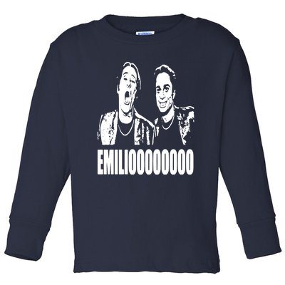 A Night At The Roxbury Movie SNL Emilioooooo Funny Toddler Long Sleeve Shirt