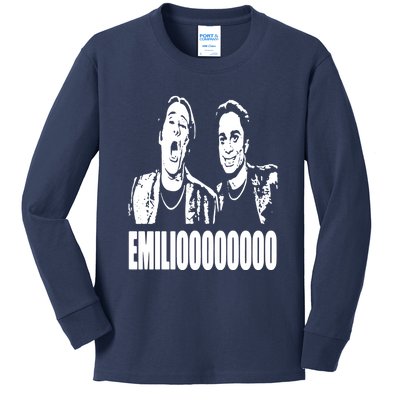 A Night At The Roxbury Movie SNL Emilioooooo Funny Kids Long Sleeve Shirt