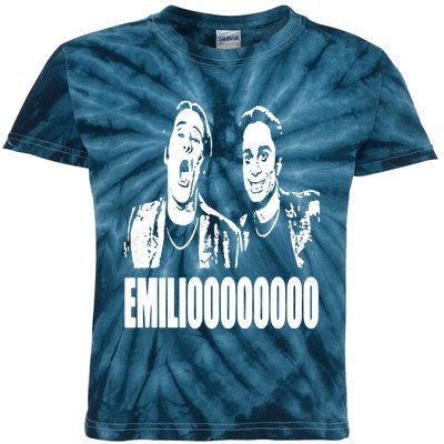 A Night At The Roxbury Movie SNL Emilioooooo Funny Kids Tie-Dye T-Shirt