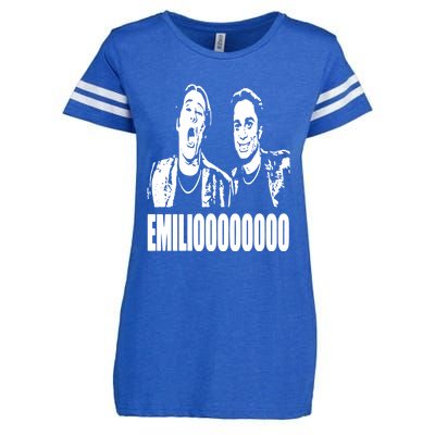 A Night At The Roxbury Movie SNL Emilioooooo Funny Enza Ladies Jersey Football T-Shirt