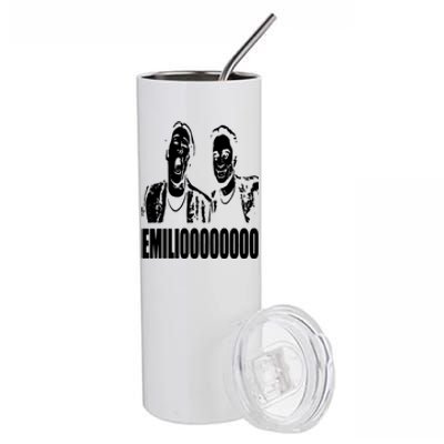 A Night At The Roxbury Movie SNL Emilioooooo Funny Stainless Steel Tumbler