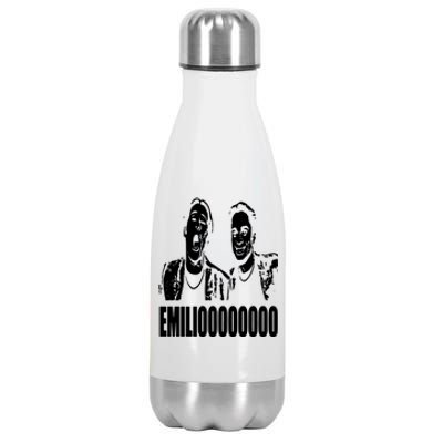 A Night At The Roxbury Movie SNL Emilioooooo Funny Stainless Steel Insulated Water Bottle