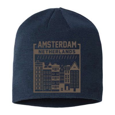 Amsterdam Netherlands Sustainable Beanie