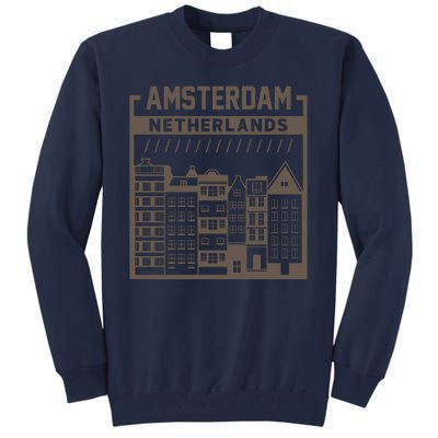 Amsterdam Netherlands Tall Sweatshirt