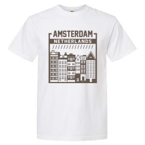 Amsterdam Netherlands Garment-Dyed Heavyweight T-Shirt