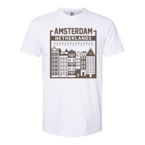 Amsterdam Netherlands Softstyle CVC T-Shirt