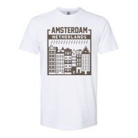 Amsterdam Netherlands Softstyle CVC T-Shirt