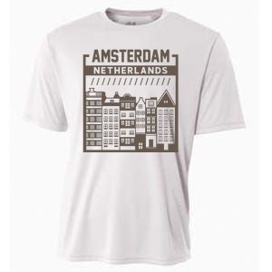 Amsterdam Netherlands Cooling Performance Crew T-Shirt