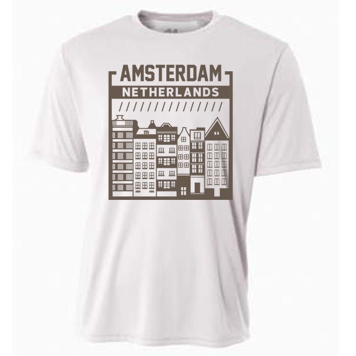 Amsterdam Netherlands Cooling Performance Crew T-Shirt