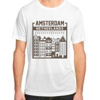 Amsterdam Netherlands Adult ChromaSoft Performance T-Shirt