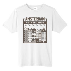 Amsterdam Netherlands Tall Fusion ChromaSoft Performance T-Shirt