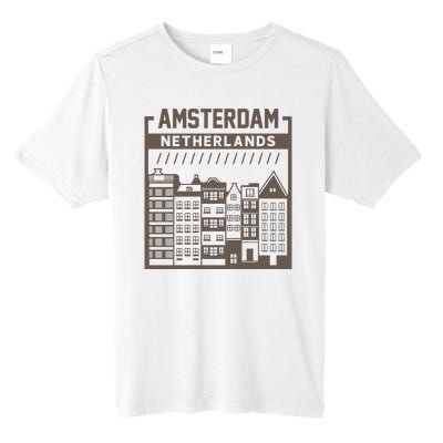 Amsterdam Netherlands Tall Fusion ChromaSoft Performance T-Shirt