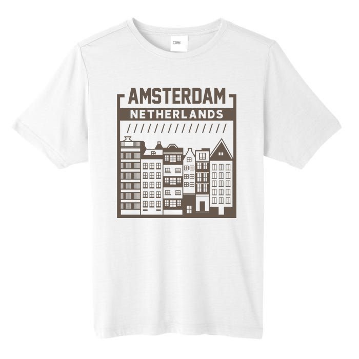 Amsterdam Netherlands Tall Fusion ChromaSoft Performance T-Shirt