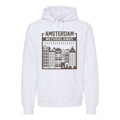 Amsterdam Netherlands Premium Hoodie