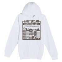 Amsterdam Netherlands Premium Pullover Hoodie