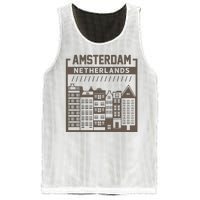 Amsterdam Netherlands Mesh Reversible Basketball Jersey Tank