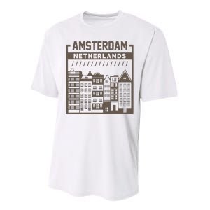 Amsterdam Netherlands Performance Sprint T-Shirt