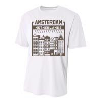 Amsterdam Netherlands Performance Sprint T-Shirt