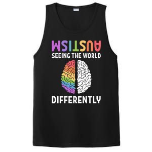 Autism Neurodiversity Autism Seeing The World Differently Meaningful Gift PosiCharge Competitor Tank