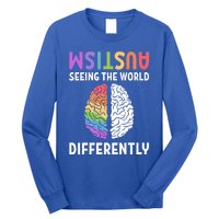 Autism Neurodiversity Autism Seeing The World Differently Meaningful Gift Long Sleeve Shirt