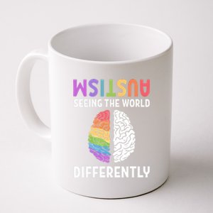 Autism Neurodiversity Autism Seeing The World Differently Meaningful Gift Coffee Mug