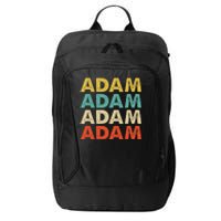 Adam Name City Backpack