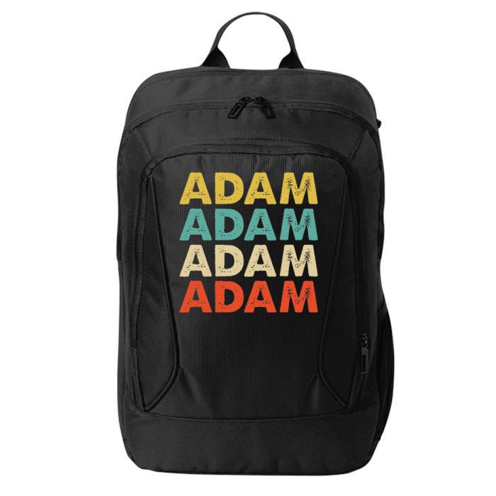 Adam Name City Backpack