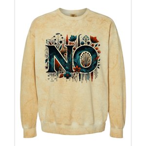 Absolutely Not Colorblast Crewneck Sweatshirt