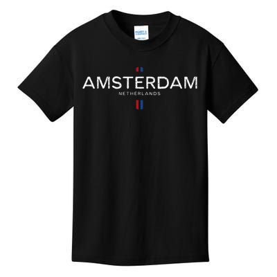 Amsterdam Netherlands Kids T-Shirt