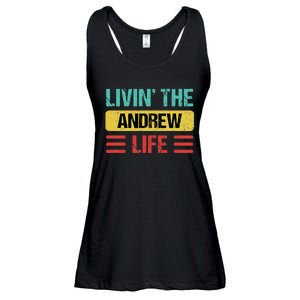 Andrew Name Ladies Essential Flowy Tank