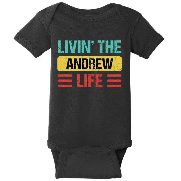 Andrew Name Baby Bodysuit